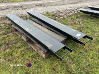 Forklift heavy duty pair extensions - 3