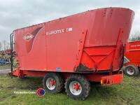 Kuhn Euromix I twin auger tandem axle feeder c/w side elevator, 2008 - 3