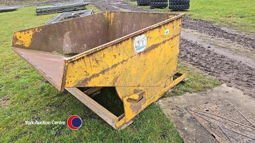 Waste tipping skip, gwo