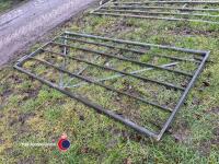 Galvanised 8ft gate - 2