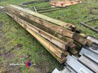 Wooden rails 12ft\ 4ft