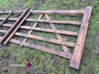 Wooden field gate 5ft