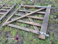 Wooden field gate 4ft - 2