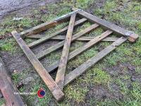 Wooden field gate 4ft - 3