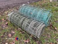 2 x part rolls of unused pig wire - 2