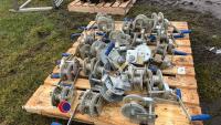 Pallet of hand winches - 2