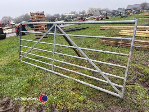 10ft galvanised gate