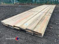 Timber - approx 166in x 5in x 1in