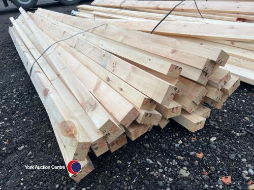 Timber - approx 118in x 2.5in x 2in
