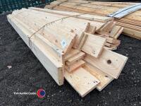 Timber - approx 118in x 5.75in x 1in - 3