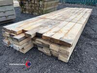 Timber - approx 95in x 3.5in x 1.5in