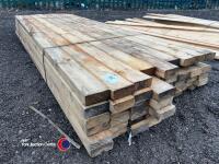 Timber - approx 95in x 3.5in x 1.5in - 2