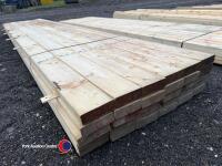 Timber - approx 177.5in x 5.5in x 2in