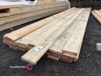 Timber - approx 177.5in x 5in x 1in