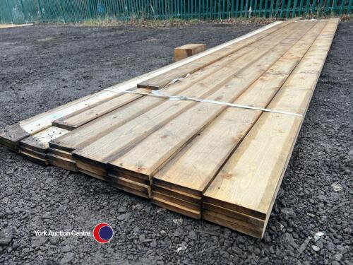 Timber - approx 213in x 6in x 1in