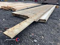 Timber - approx 213in x 6in x 1in - 2