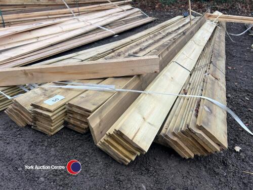 Timber - approx 142in x 5in x 0.5in