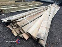 Timber - approx 189in x 5in x 1in - 2