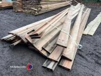 Timber - approx 189in x 5in x 1in - 3