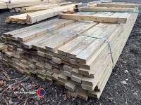 Timber - approx 139in x 3in x 1in