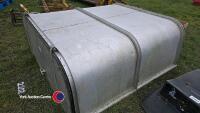 Gamic alloy canopy, fits old style Mitsubishi L200 double cab pick up