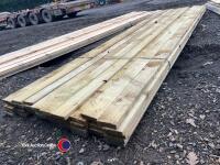 Timber - approx 142in x 4in x 1in - 3