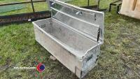 Big checker plate tool box