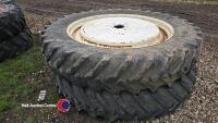 380/90R50 (14.9R50) 8 stud row crop wheels to fit New Holland