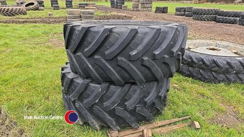 Pair 540-65R30 high speed tyres