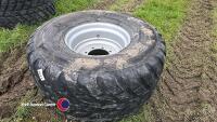 560-45R22.5 wheel 10 stud wheel & spare tyre - 4