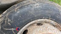 6 x lowloader wheels on rims 215/75/17.5 - 3