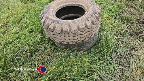 2 x hayturner tyres 16 x 6-8 10ply