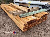 Timber - approx 142in x 4in x 2in - 2