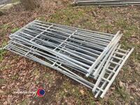 8 x 8ft long sheep/calf hurdles - 2