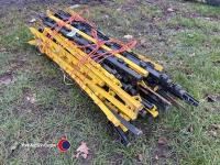 Electric fence reels and posts - 2