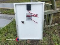 Electric fence solar panel - 3