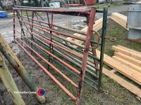 3 12ft metal field gates - 3