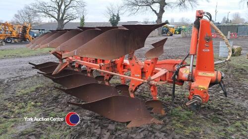 Kuhn Multimaster 123 6F plough with hydraulic press arm