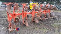 Kuhn Multimaster 123 6F plough with hydraulic press arm - 5