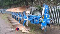 Overum VariFlex EXOL 6F plough, onland/in-furrow, hydraulic vari-width