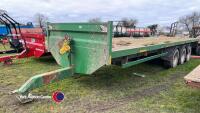 Barraclough 32ft tri-axle bale trailer - 2