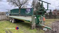 Bailey 32ft bale trailer, 2021. Air & oil brakes - 2