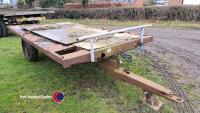 Weeks single axle trailer.