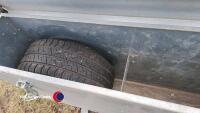 Graham Edwards 16ft trailer, side panels, strap box, spare wheel - 3