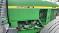 John Deere 7710 4wd tractor, front tyres 650/65, 80%, rear tyres 540/65, 70% W886 PKS 11,190hrs - 6