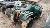 Yamaha Bruin 350 4x4 ATV, key in office, 7771m - 3