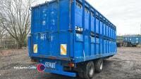 Stewart livestock trailer c/w decks, air brakes - 3