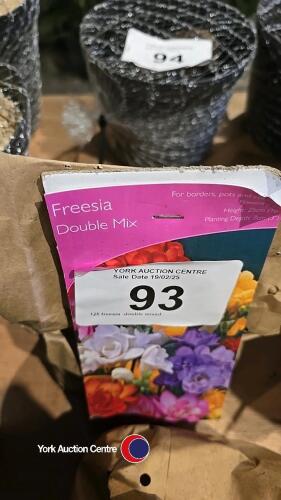 125 freesia, double mixed