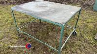 Mobile work bench 4ft x 3ft