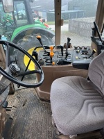 John Deere 7710 4wd tractor, front tyres 650/65, 80%, rear tyres 540/65, 70% W886 PKS 11,190hrs - 10